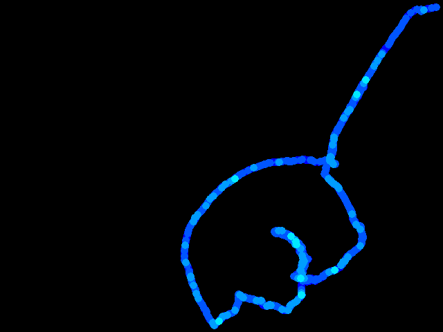  Říp - walk 0.04 - 0.36 µSv/h