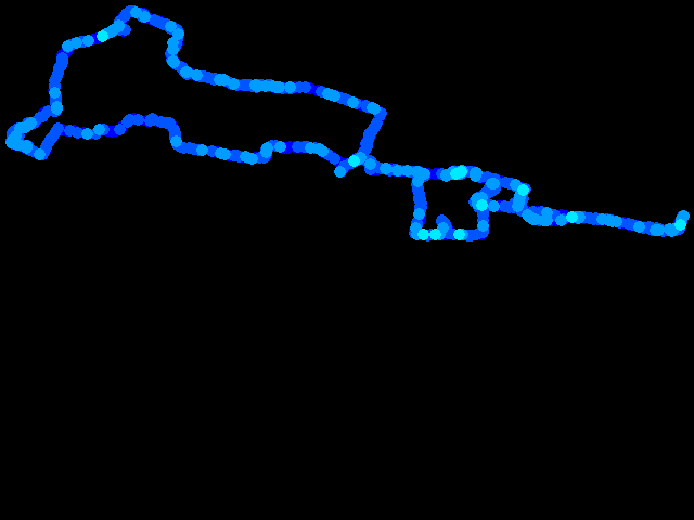  Louny - walk 0.04 - 0.4 µSv/h