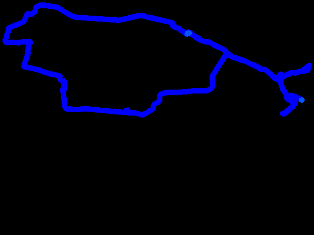  Podhradík - Teriakovce 0.03 - 0.15 µSv/h