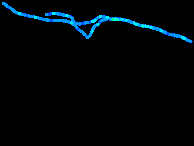  Staré Hamry, Bílá - walk 0.04 - 0.5 µSv/h