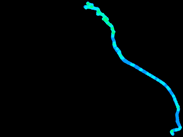  Zvíkov - walk 0.04 - 0.57 µSv/h