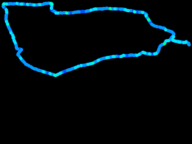  Milevsko - walk 0.04 - 0.57 µSv/h
