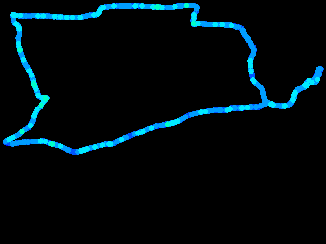  Milevsko - walk 0.04 - 0.47 µSv/h