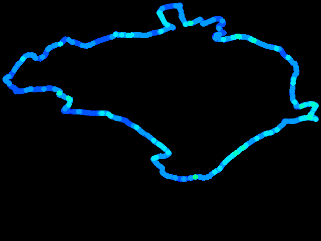 pribram,tremosna- chůze (for SÚRO 06410314) 0.04 - 0.5 µSv/h