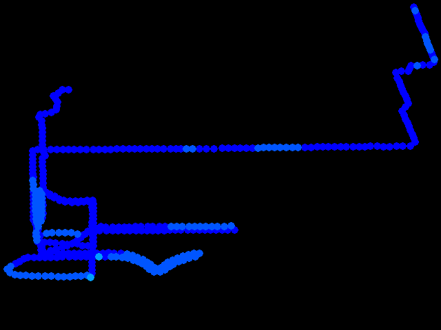  20260408 walk h～1m 0.07 - 0.24 µSv/h