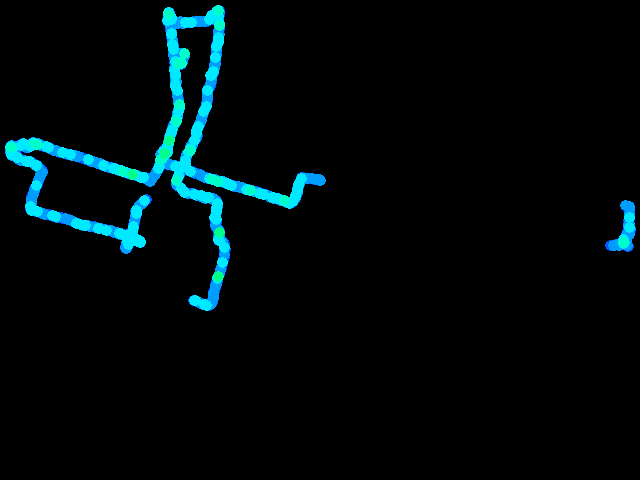  Oruro - walk 0.04 - 0.57 µSv/h