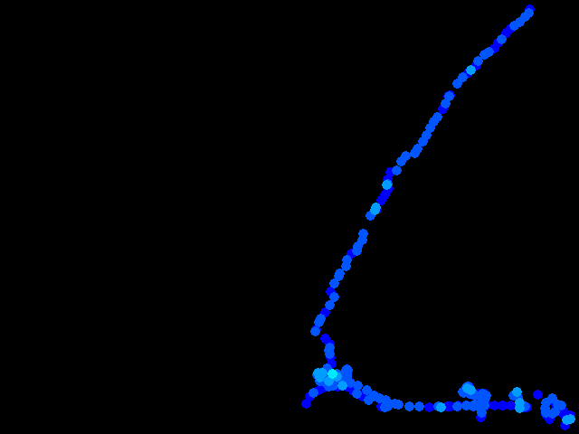  Lány, Lánská obora - walk 0.04 - 0.4 µSv/h