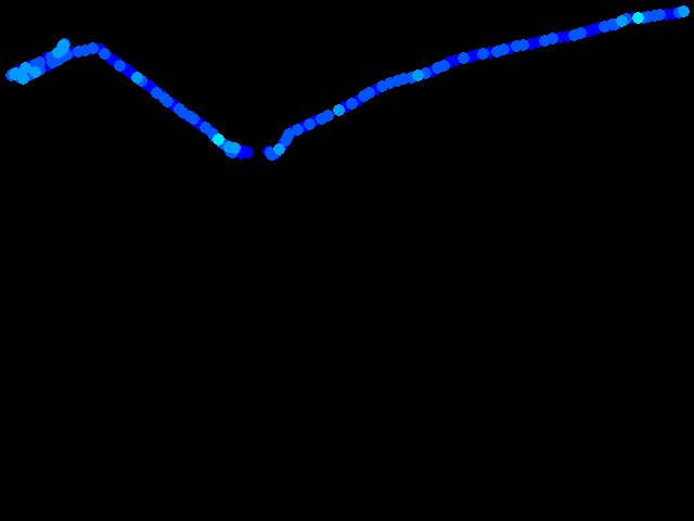 Husinec-Řež - walk 0.04 - 0.32 µSv/h