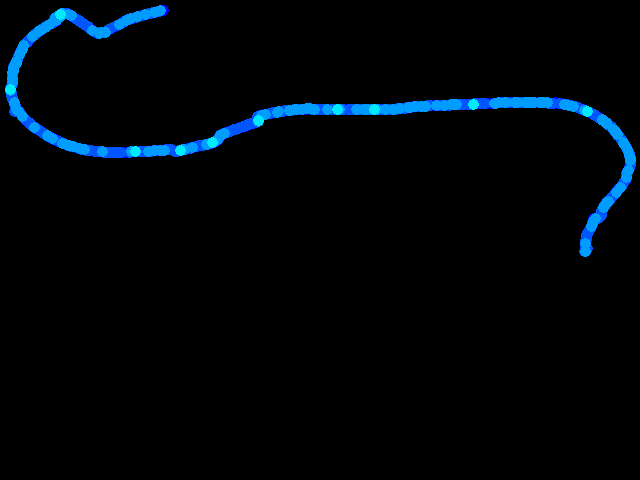  Husinec-Řež - walk 0.04 - 0.36 µSv/h