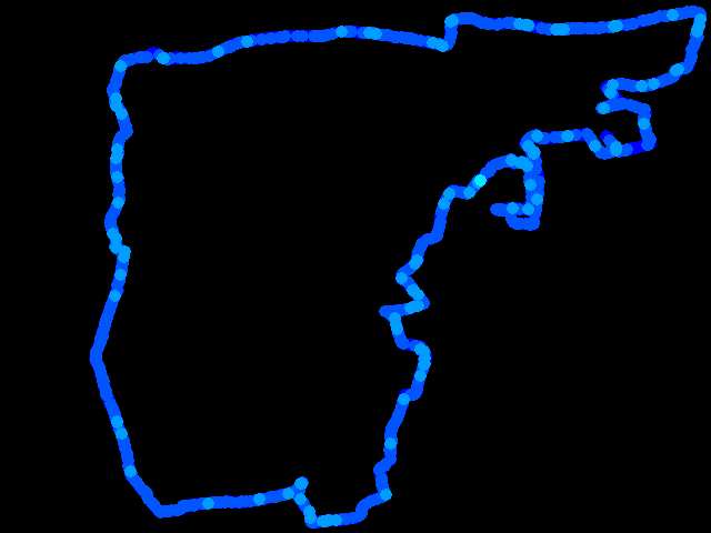  Friedrichshafen - walk 0.04 - 0.32 µSv/h