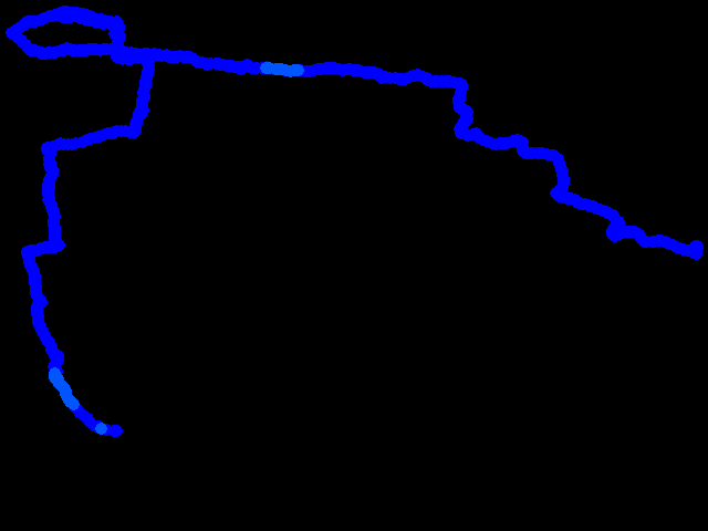  Procházka po Lounech 0.03 - 0.19 µSv/h
