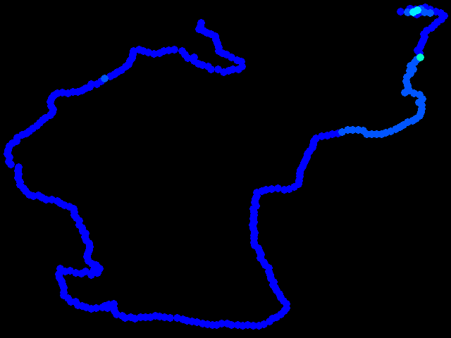  Ostrava okruh 0.04 - 0.46 µSv/h
