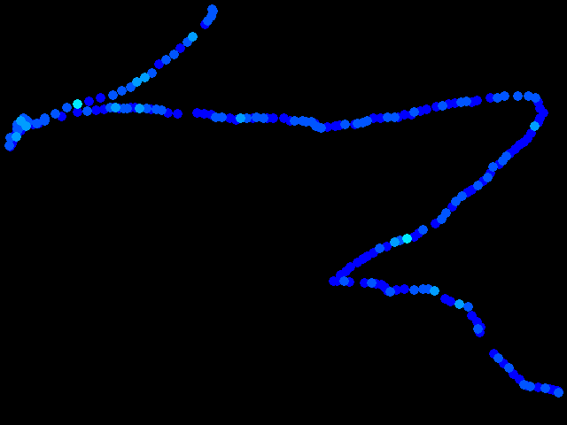  Hukvaldy - walk 0.04 - 0.32 µSv/h