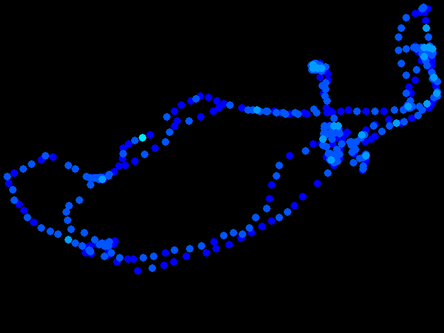  Trojanovice - walk 0.04 - 0.4 µSv/h