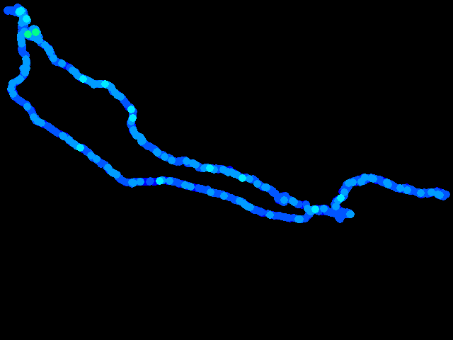  Špičák - walk 0.04 - 0.54 µSv/h