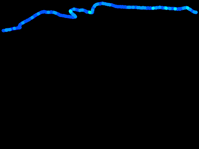  okolí Míšova- Věšín, chůze (for SÚRO 06410531) 0.04 - 0.43 µSv/h
