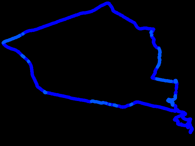  Žamberk - jih 0.06 - 0.12 µSv/h