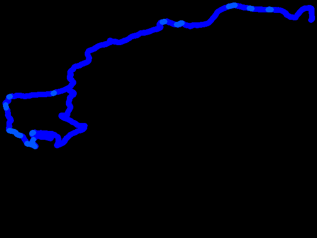  Kysak - Hrad Sokoľ 0.01 - 0.14 µSv/h