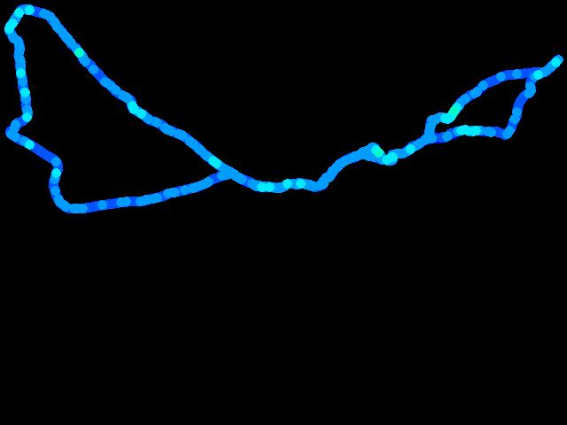  příbram- Bohutín- pilská nádrž, chůze (for SÚRO 06410607) 0.04 - 0.47 µSv/h
