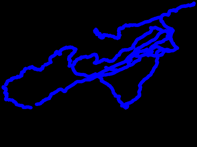  RadiaBike - severní Mallorca 0.02 - 0.08 µSv/h