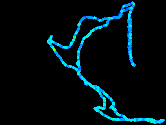  Los Alamos - walk 0.04 - 0.65 µSv/h