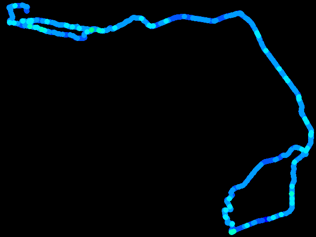  Los Alamos, Santa Fe - car 0.04 - 0.54 µSv/h