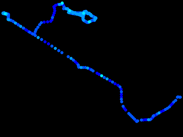  Stříbro - Záchlumí 0.04 - 0.4 µSv/h