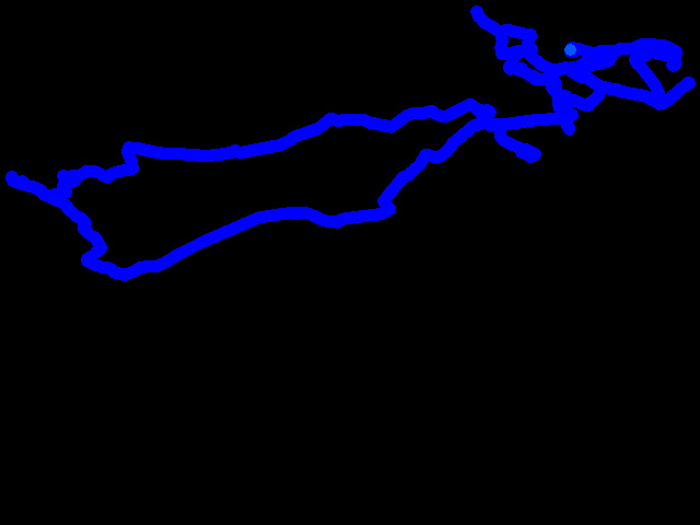 Olomouc - Velký Kosíř (Radiobabetta) 0.04 - 0.1 µSv/h