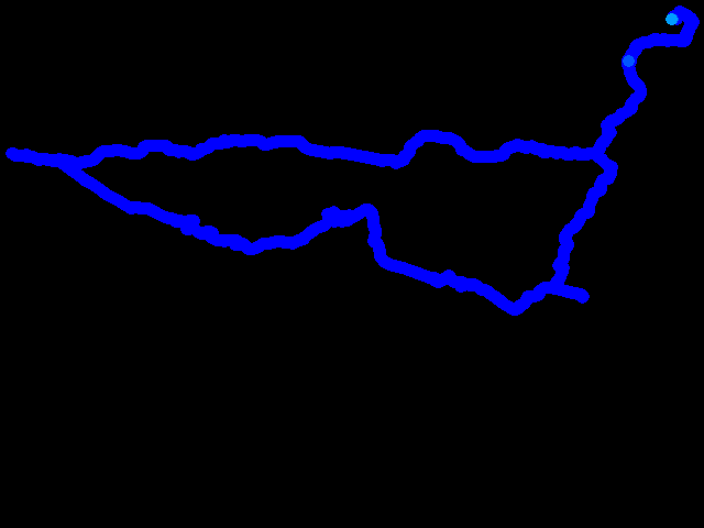  na Dalimilovu rozhlednu 0.03 - 0.22 µSv/h