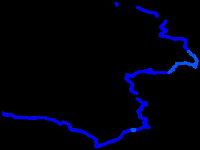  pastviny zemská brána 0.02 - 0.2 µSv/h