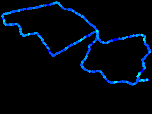  Tábor - walk 0.04 - 0.47 µSv/h