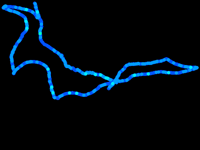  Trojanovice-Ráztoka, Pustevny, Tanečnice - walk 0.04 - 0.43 µSv/h