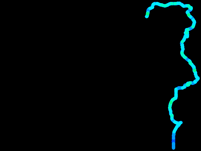  Los Alamos - walk 0.04 - 0.54 µSv/h