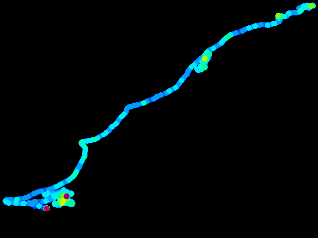  Jáchymov - walk 0.04 - 21.13 µSv/h