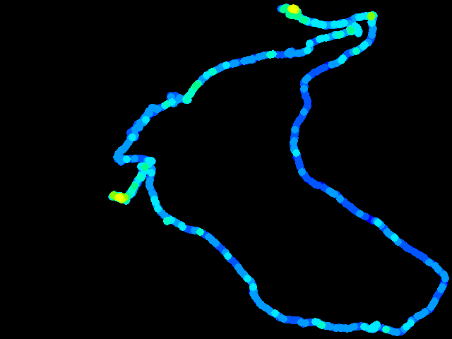  Jáchymov - walk 0.04 - 0.9 µSv/h