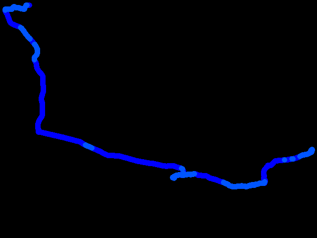  Studená - Beranova Lhota 0.05 - 0.14 µSv/h