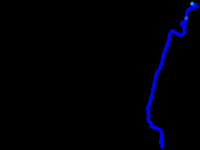Schonbrunn walk: 1 0.02 - 0.21 µSv/h