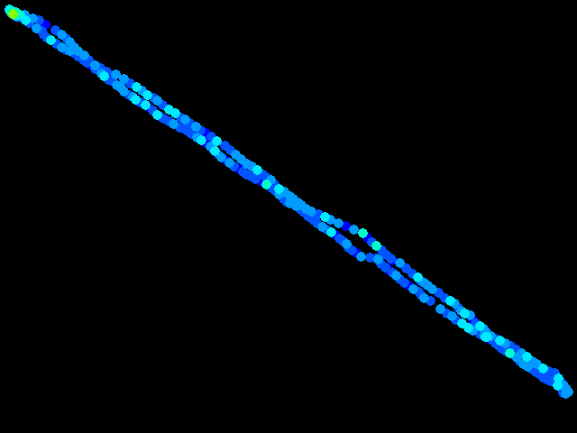 Horní Blatná-Abertamy - walk 0.04 - 0.61 µSv/h