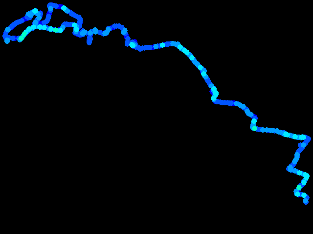 Gdańsk - walk 0.04 - 0.47 µSv/h
