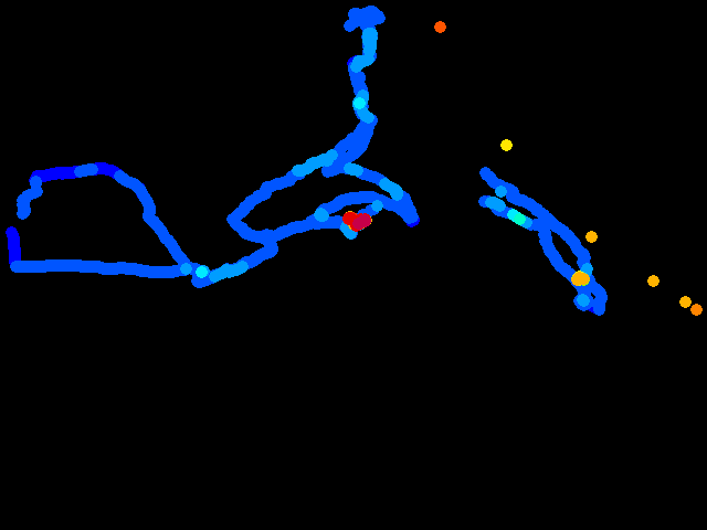 Jáchymov 0.05 - 14.05 µSv/h