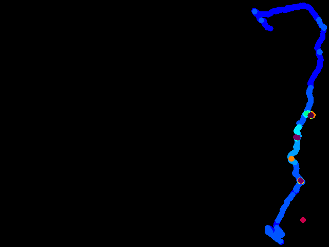 Jáchymov 0.05 - 137.29 µSv/h