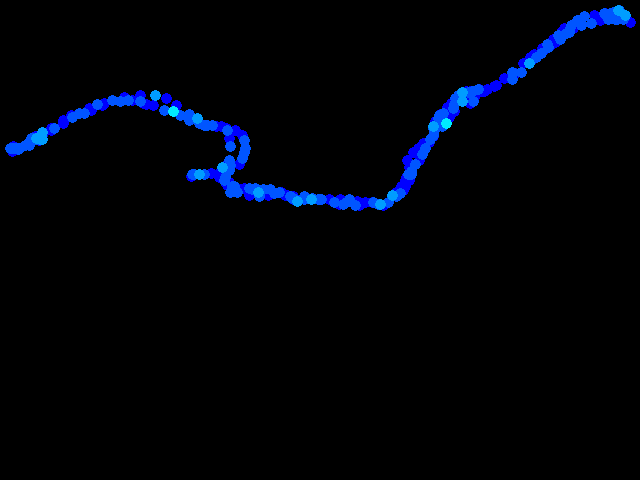 Žamberk - walk 0.04 - 0.32 µSv/h