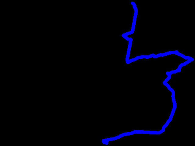  Šternberk - Olomouc - Radiobabetta (částečně cyklostezky) 0.05 - 0.08 µSv/h