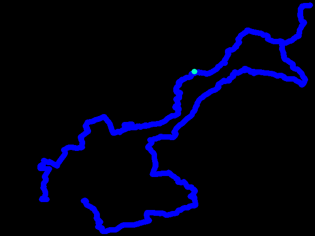  Olomouc - Bohuňovice - Moravský Beroun - Dvorce a zpět (Radiojawa výlet) 0.04 - 0.49 µSv/h