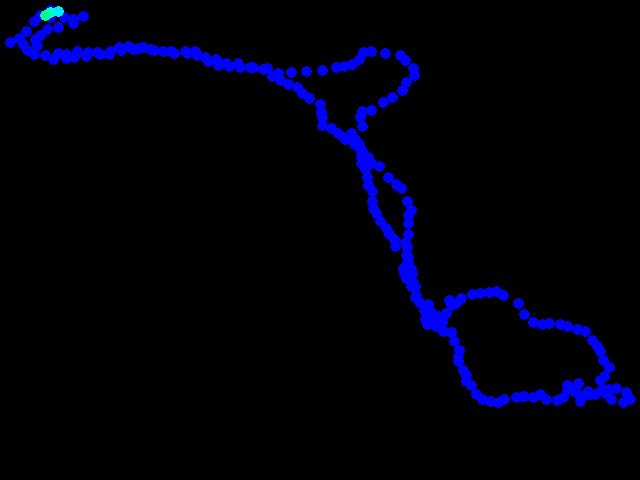 Benešovice - pole 0.04 - 0.07 µSv/h