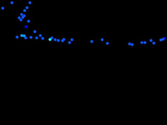  Na Padesátém - Dolínecká - železniční triangl, Praha 10 0.08 - 0.32 µSv/h