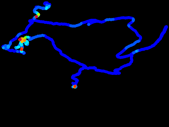  Muráň lom a okolie 0.02 - 17.63 µSv/h