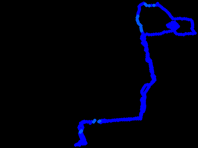  Trento - centrum 0.03 - 0.15 µSv/h