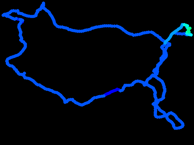  Žandov pole 0.09 - 0.56 µSv/h